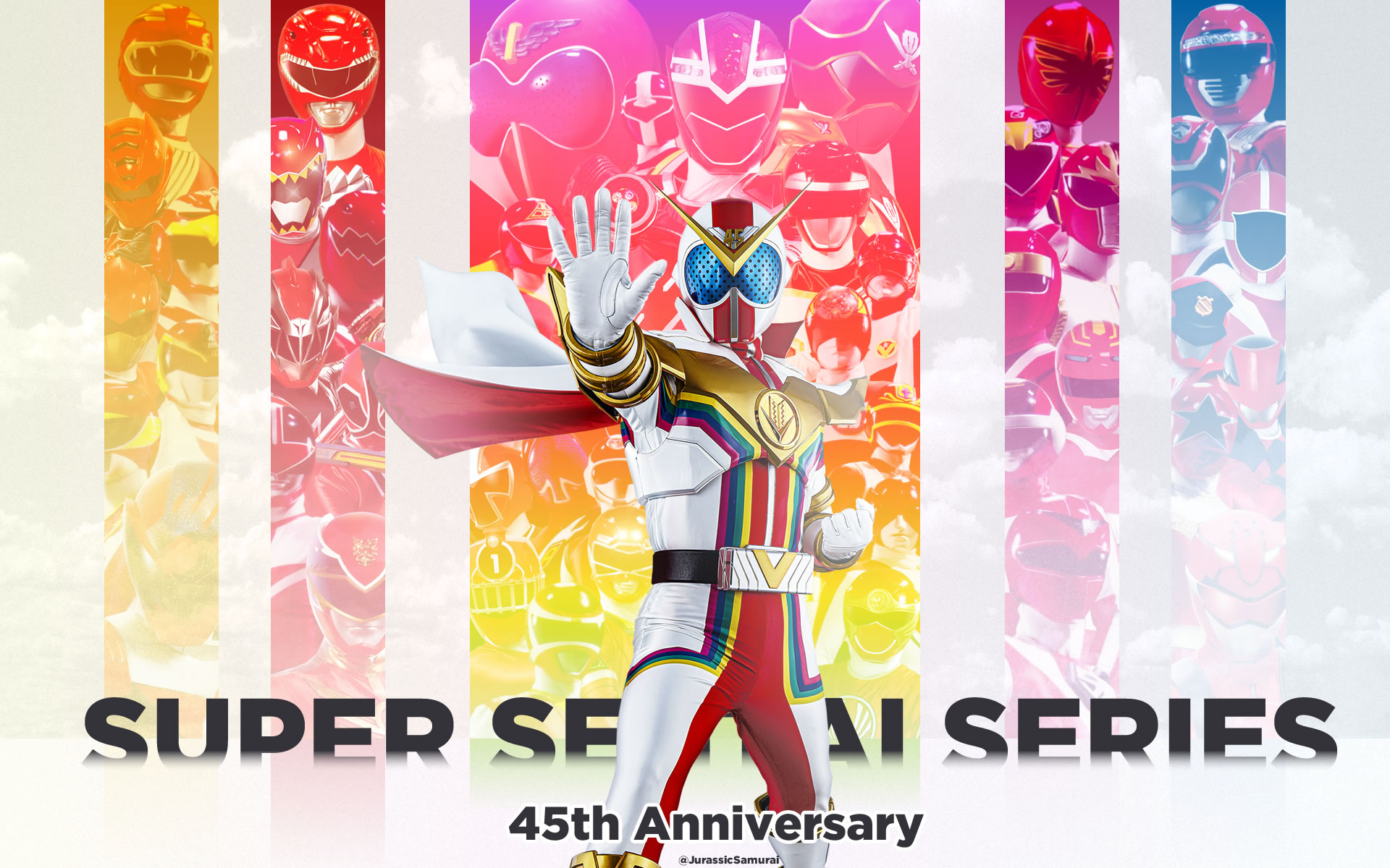 Super Sentai 45th Anniversary Wallpaper fait par "egallardo26" sur Deviant Art