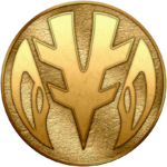 crest coin white ranger