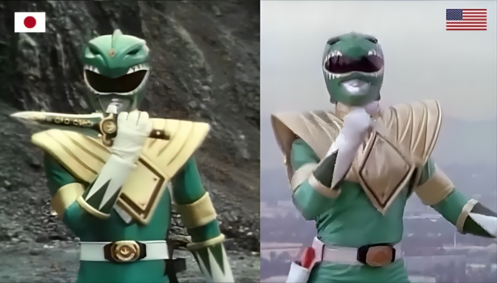 Japan Vs USA, Green Ranger Plastron