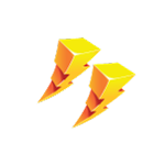 Lightning art reversed